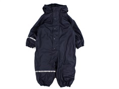 CeLaVi navy rain suit with fleece lining